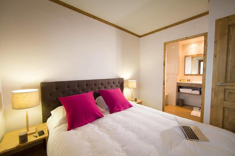 سان-مارتن-دي-بيفيل Cgh Residences & Spas Les Chalets Du Soleil Authentiques المظهر الخارجي الصورة