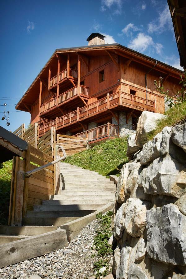 سان-مارتن-دي-بيفيل Cgh Residences & Spas Les Chalets Du Soleil Authentiques المظهر الخارجي الصورة